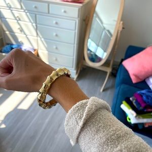 Lilly Pulitzer gold bangle